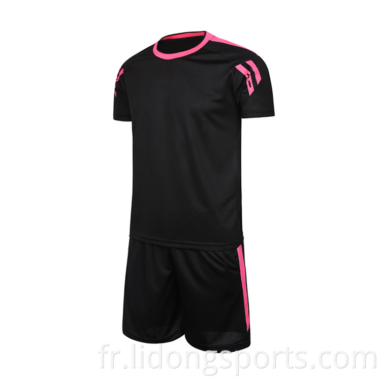 Chemises sèches kits en jersey personnalisés de football de football T-shirt Football Team for Mens